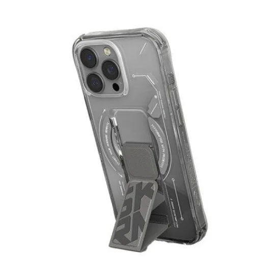 Cover Iphone 16 Pro Helio Magsafe Case With Grip Skin Arma - Titanium